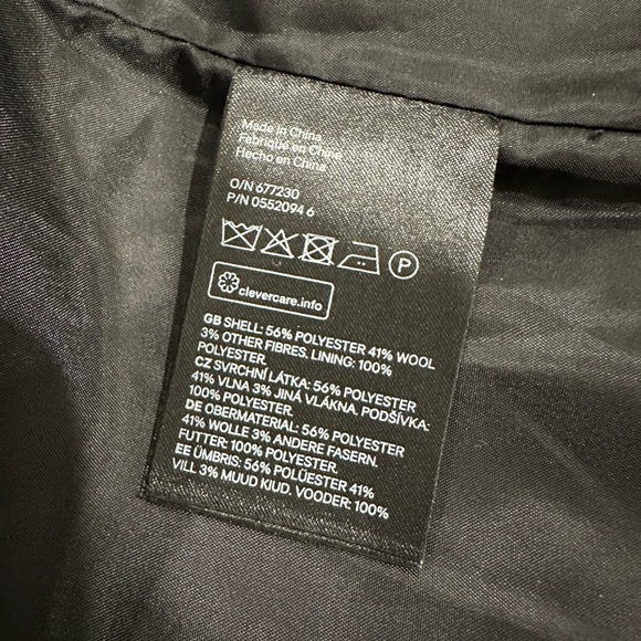 H&M tweed style blazer size 4 - Picture 7 of 7